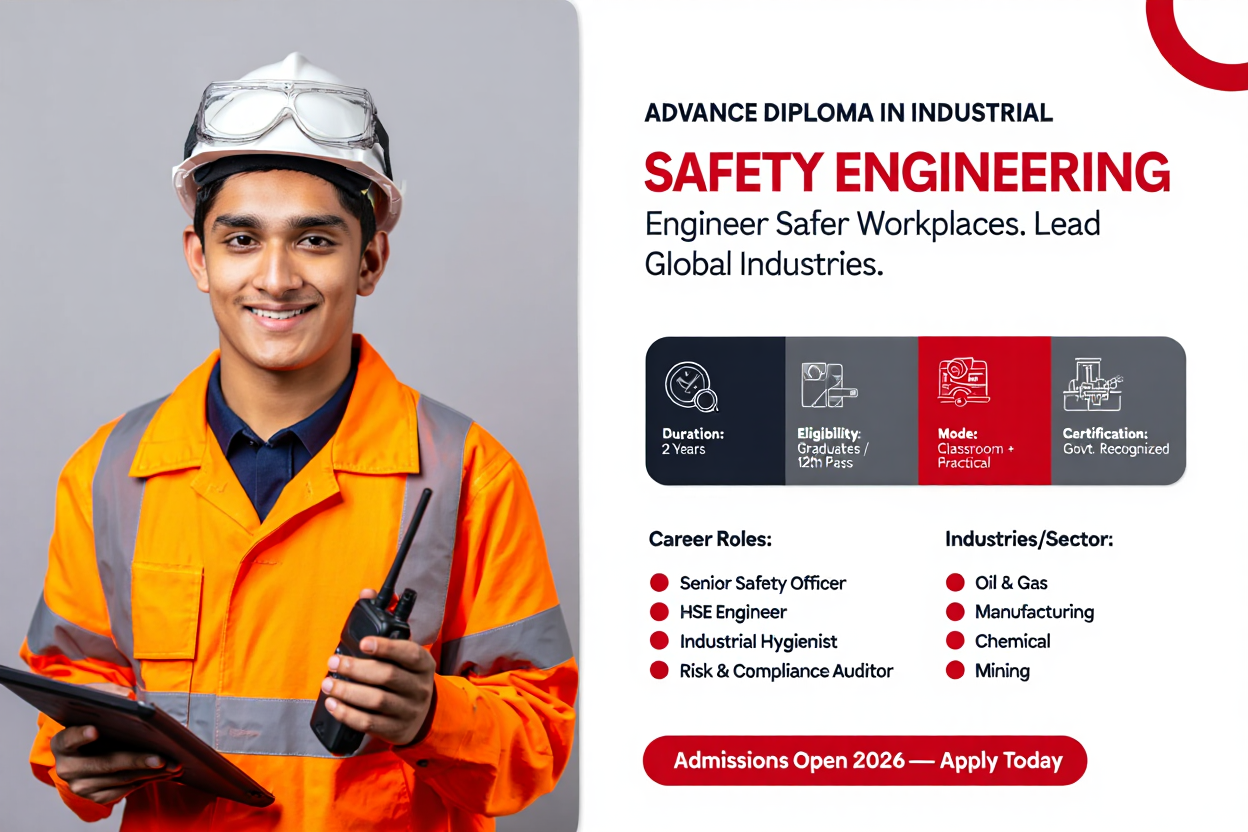 Advance Diploma in Industrial Safety Engineering