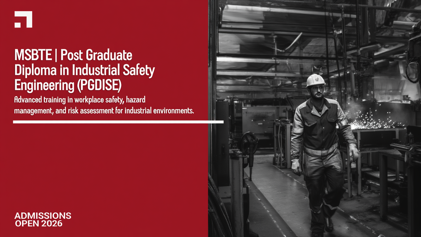 Post Graduate Diploma in Fire and Industrial Safety Engineering (PGDFISE)